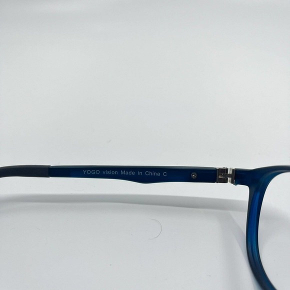 YOGO Vision Women's Eyeglasses Frame Blue 46-19-130 H6826 - Picture 6 of 8